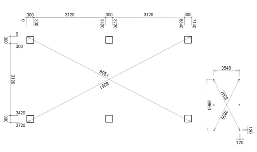 Plan de soubassement